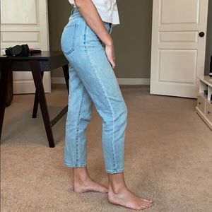 Light wash mom jean- PacSun